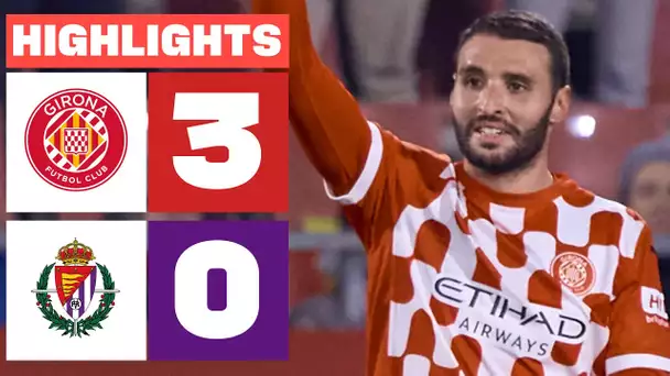 GIRONA FC 3 - 0 REAL VALLADOLID CF I RESUMEN LALIGA EA SPORTS