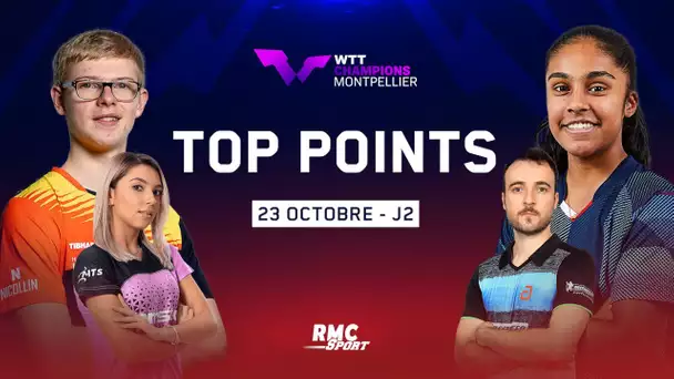 WTT Champions Montpellier : Le top points de la 2e journée avec les frères Lebrun, Gauzy, Pavade...