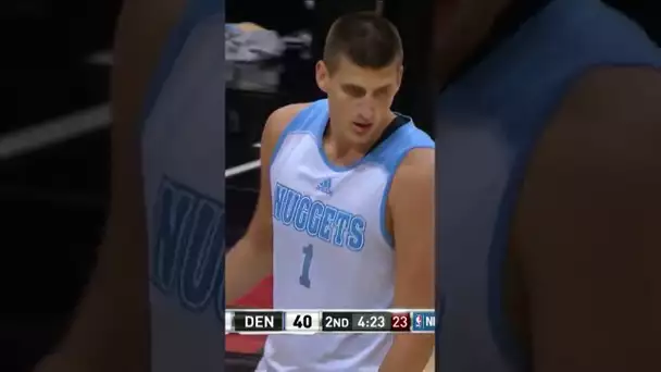 No. 41 Pick Nikola Jokic's Top Plays from Summer League 2015 | #Shorts