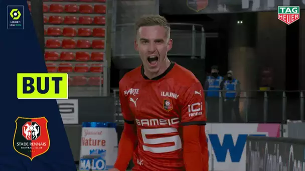 But Benjamin BOURIGEAUD (55' - STADE RENNAIS FC) STADE RENNAIS FC - OLYMPIQUE LYONNAIS (2-2) 20/21