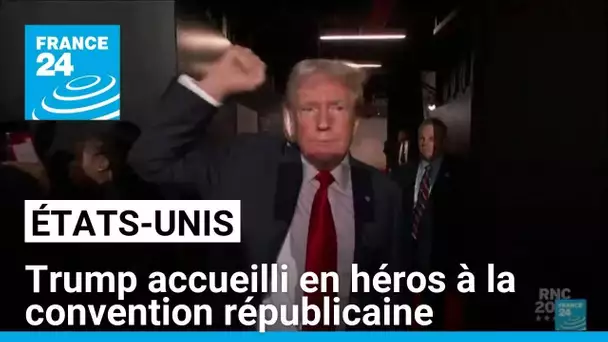 États-Unis : Trump accueilli en héros à la convention républicaine de Milwaukee • FRANCE 24