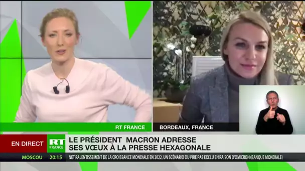 Vœux de Macron à la presse : «C’est surtout le candidat Emmanuel Macron qui parlait»