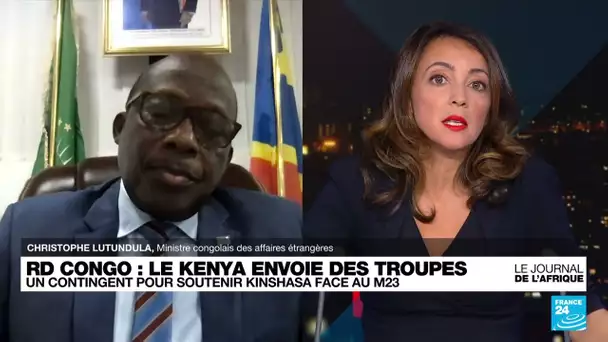 Christophe Lutundula, chef de la diplomatie congolaise : "L'armée résiste, le M23 n’a pas gagné"