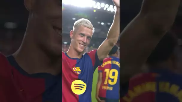 DANI OLMO’s debut 🔵🔴