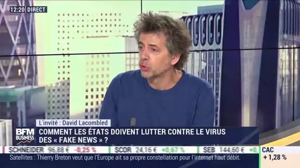 David Lacombled (La villa numeris): Comment les États doivent-ils lutter contre les "fake news" ?