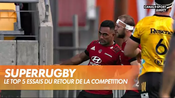 Le TOP 5 du retour du SuperRugby