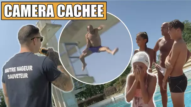 PRANK : Un PLONGEUR DE L'EXTREME piège une piscine publique ! (ft Lionel Franc) #RidingZone