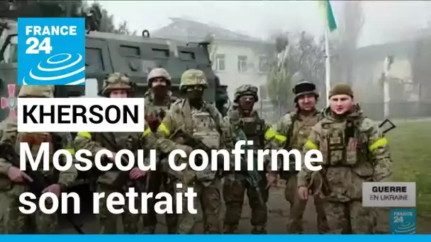 L'Ukraine annonce des reconquêtes à Kherson, Moscou confirme son retrait • FRANCE 24