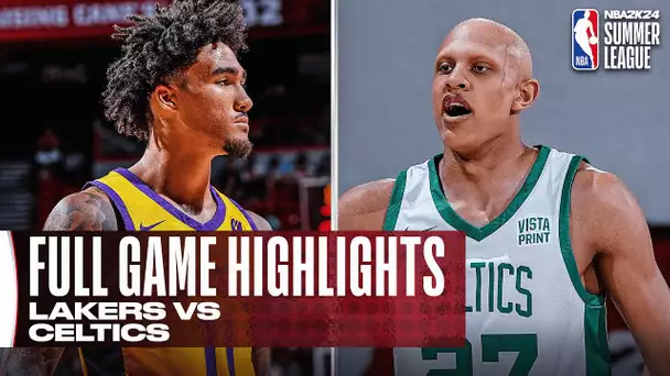 LAKERS vs CELTICS | NBA SUMMER LEAGUE | FULL GAME HIGHLIGHTS