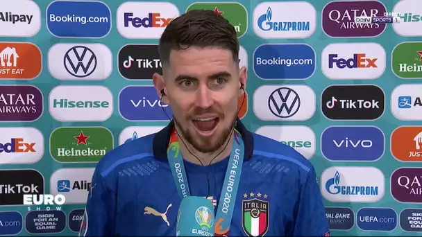 EURO 2020 : Jorginho : "Nous devions écrire l'Histoire"