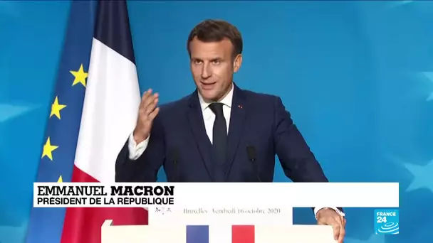 Brexit : "les discussions achoppent absolument sur tout" affirme Macron