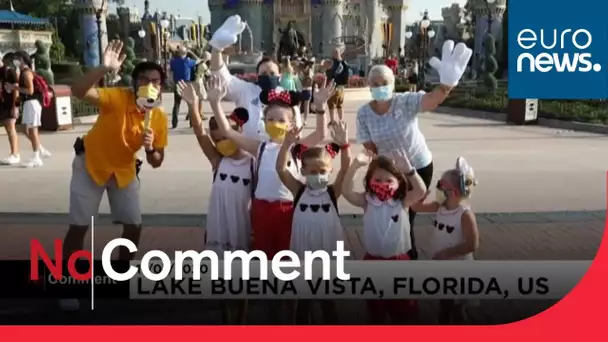 Covid-19 : en Floride, Disney World rouvre ses portes