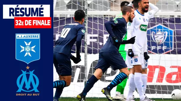 1/32es de finale : AJ Auxerre - Olympique de Marseille (0-2), les buts I Coupe de France 2020-2021