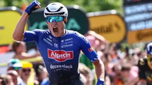 EN DIRECT - Tour de France : le Belge Jasper Philipsen remporte la 3e étape au sprint à Bayonne