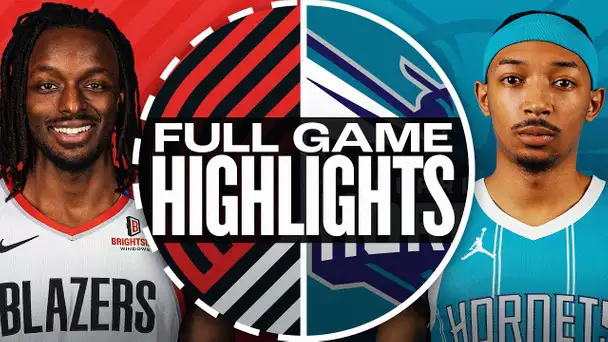 TRAIL BLAZERS at HORNETS | FULL GAME HIGHLIGHTS | January 24, 2025