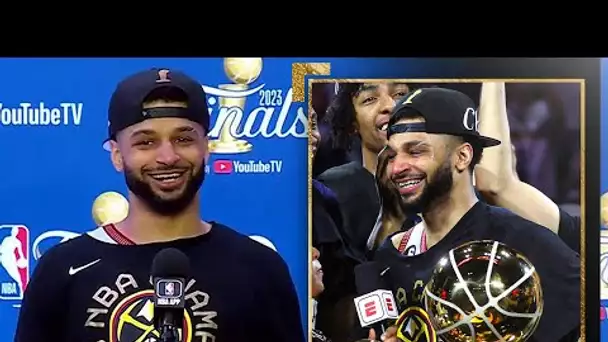 Jamal Murray Post Game Interview After Winning The #NBAFinals presented by @youtubetv ​