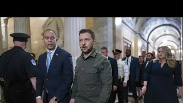 Opération séduction de Volodymyr Zelensky au Capitole