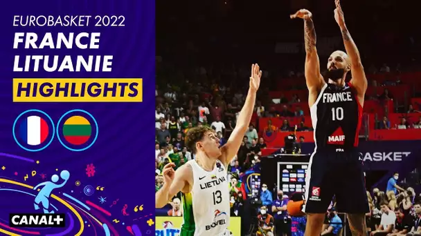 🇫🇷 France/Lituanie 🇱🇹 - Highlights - #EuroBasket 2022