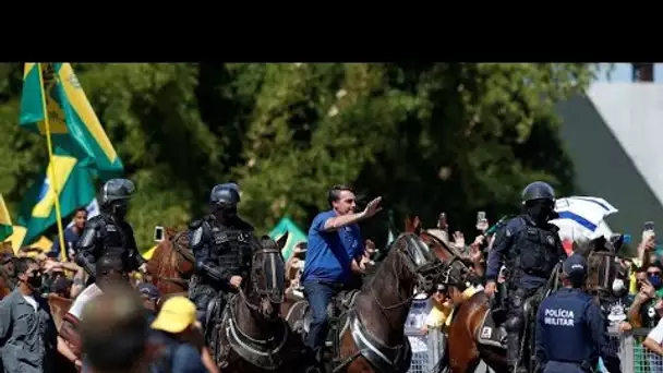 Covid-19 au Brésil : Jair Bolsonaro s'offre un nouveau bain de foule