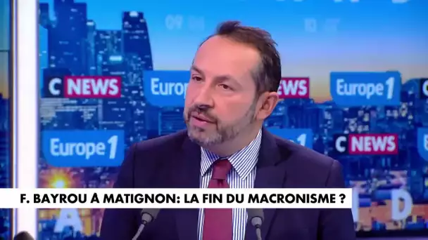 «Ceux qui ont créé Emmanuel Macron seront ceux qui le détruiront», lance Sébastien Chenu