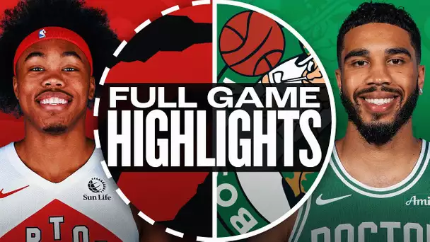 RAPTORS at CELTICS | FULL GAME HIGHLIGHTS | December 31, 2024