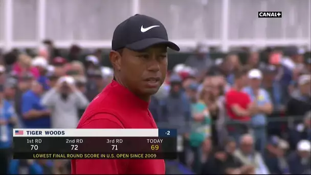 Woods termine par un birdie