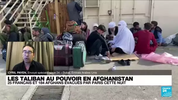 Afghanistan : la France a exfiltré dans la nuit de Kaboul 216 personnes dont 184 Afghans