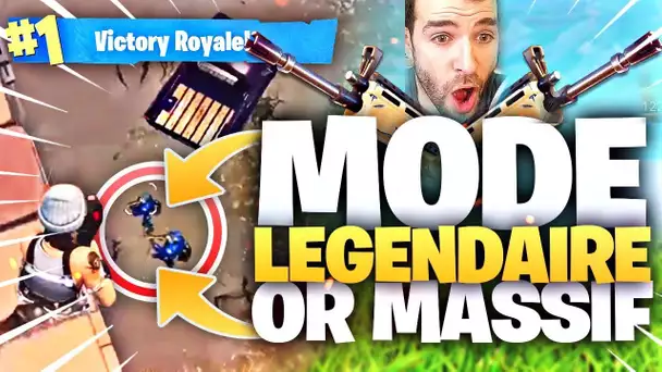 🔥NoScope de 100m? On Tente! ► MODE LÉGENDAIRE OR MASSIF ! Solo Vs Squad Fortnite Top1