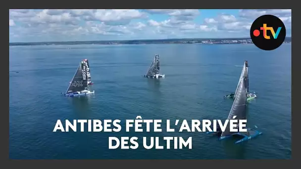 Le superbe spectacle des Ultim, ces voiliers gants à Antibes