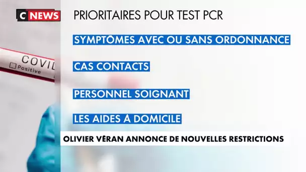 Olivier Véran annonce de nouvelles restrictions