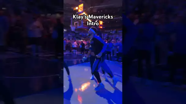 Klay Thompson makes his official Mavericks debut!