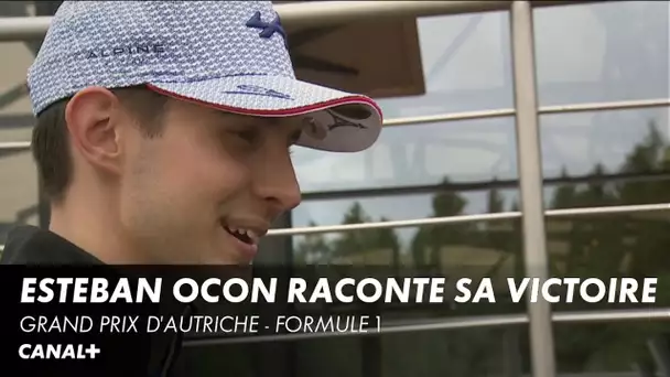 Esteban Ocon raconte sa victoire- Grand Prix d'Autriche - F1