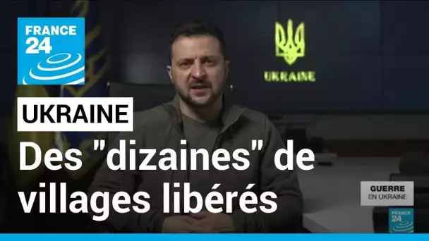 Ukraine : des "dizaines" de villages libérés • FRANCE 24