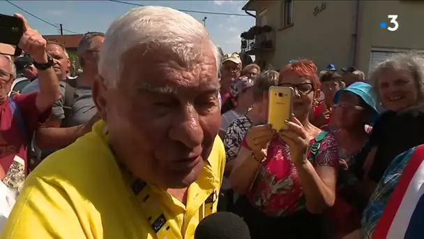 Raymond Poulidar sur le Tour 2019 en Franche-Comté