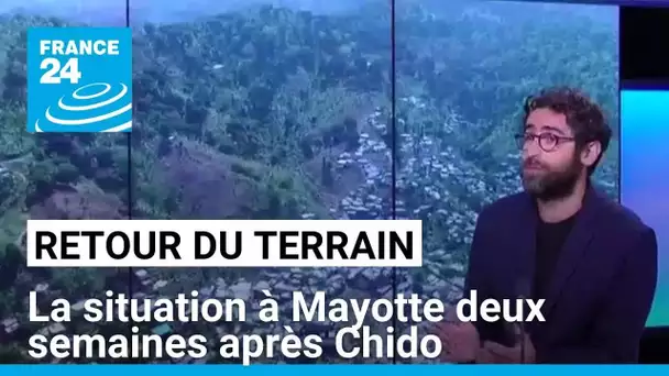 Situation à Mayotte deux semaines après Chido : retour du terrain de France 24 • FRANCE 24