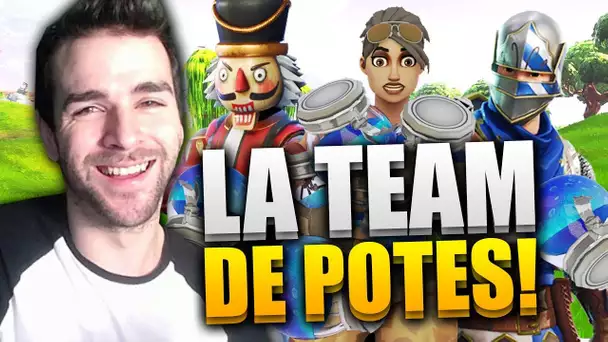 🥇Chill & No Respect avec la Team de Potes ► Fortnite FR feat Zankioh et Nameless !