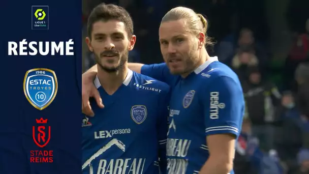 ESTAC TROYES - STADE DE REIMS (1 - 0) - Résumé - (ESTAC TROYES - SdR) / 2021-2022