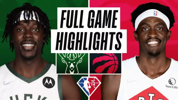 BUCKS at RAPTORS | FULL GAME HIGHLIGHTS | December 2, 2021