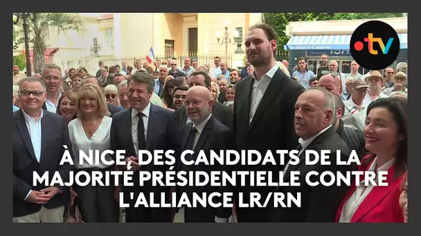 Législatives 2024 : à Nice, trois candidats de la majorité présidentielle contre l'alliance LR/RN