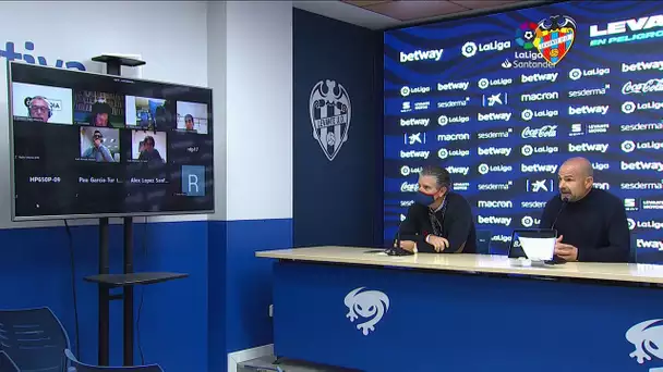 Rueda de prensa Levante UD vs Deportivo Alavés