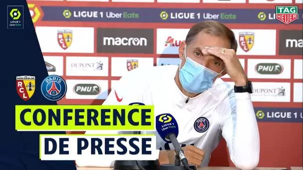 Conférence de presse RC LENS - PARIS SAINT-GERMAIN (1-0)  / 2020/2021