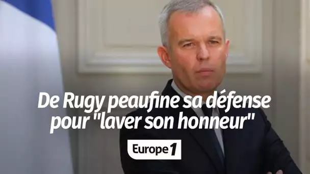 Dans la tourmente, François de Rugy peaufine sa défense pour "laver son honneur"