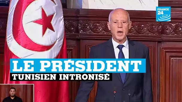 Tunisie, le président intronisé