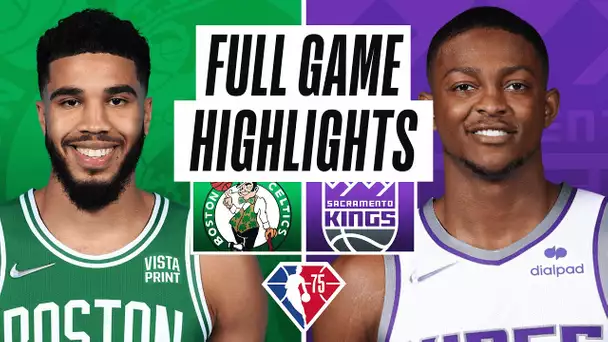 CELTICS at KINGS | FULL GAME HIGHLIGHTS | March 18, 2022