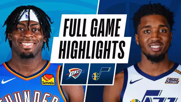 THUNDER at JAZZ | FULL GAME HIGHLIGHTS | April 13, 2021