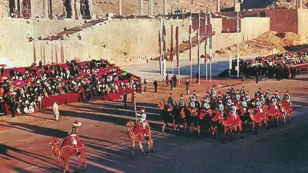 2500-year celebration of the Persian Empire. Persepolis, Iran. October 1971