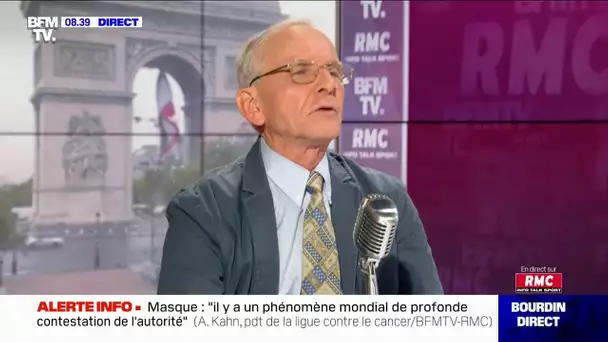 "Je suis pour la gratuité du masque pour les enfants, ce n'est pas une fourniture" dit Axel Kahn