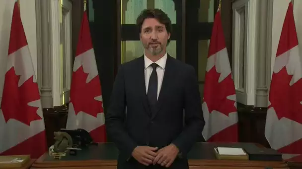 Covid-19: le message alarmant de Justin Trudeau sur une deuxième vague plus importante au Canada