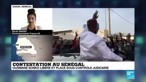 Contestation au Sénégal : Ousmane Sonko libéré et placé sous contrôle judiciaire