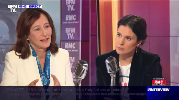 Ségolène Royal face à Apolline de Malherbe en direct